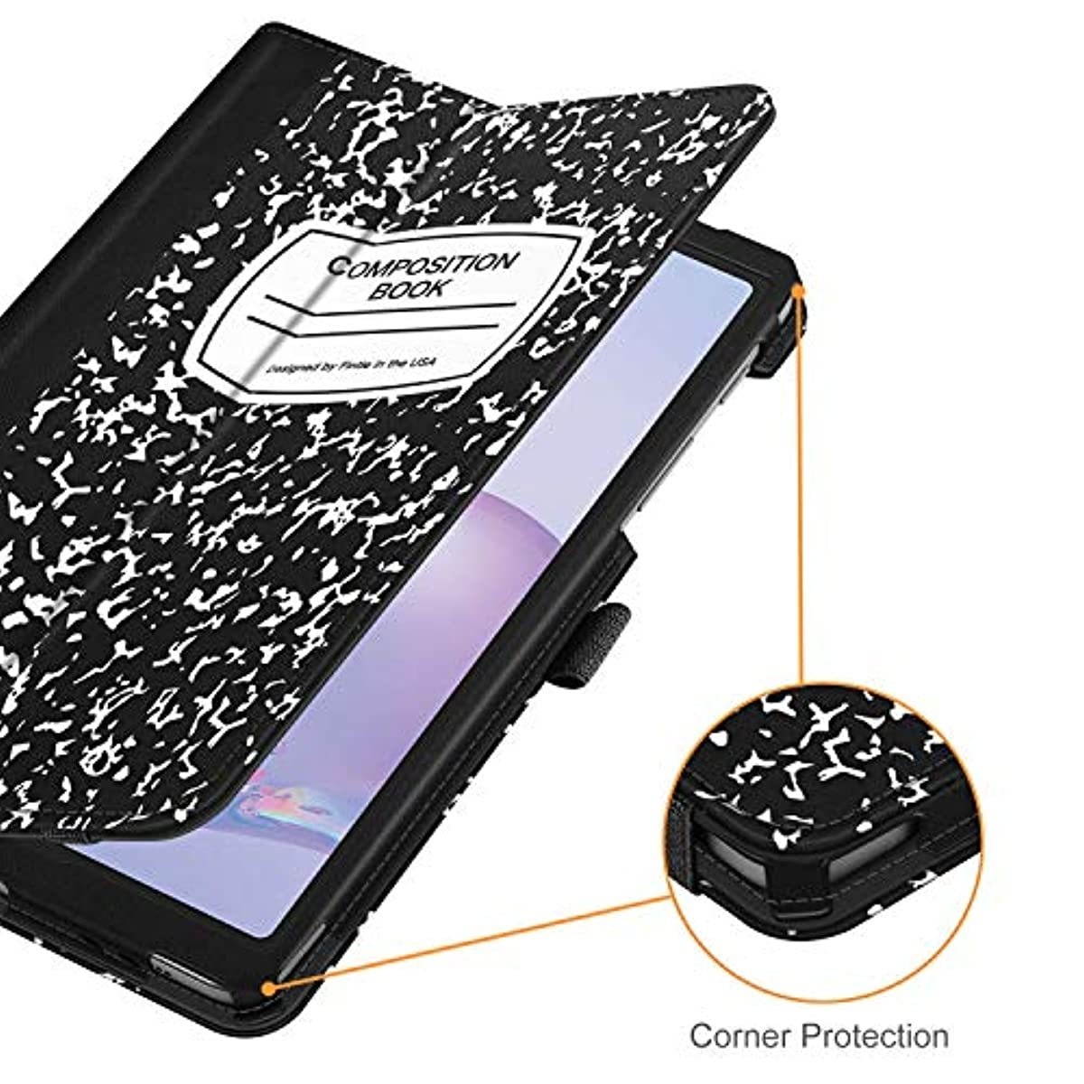Fintie Folio Case for Samsung Galaxy Tab A 8.4 2020 Model SM-T307 (Verizon/T-Mobile/Sprint/AT&T), [Corner Protection] Slim Fit Premium Vegan Leather Stand Cover, Composition Book