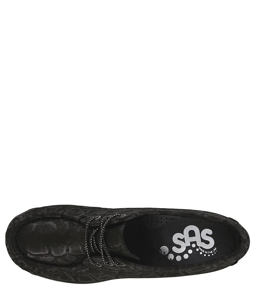 SoftWalk Willis Perforated Suede Platform Oxfords