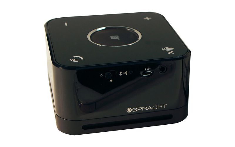 Spracht The Conference Mate - Black - Near Field Communication - Battery Rechargeable