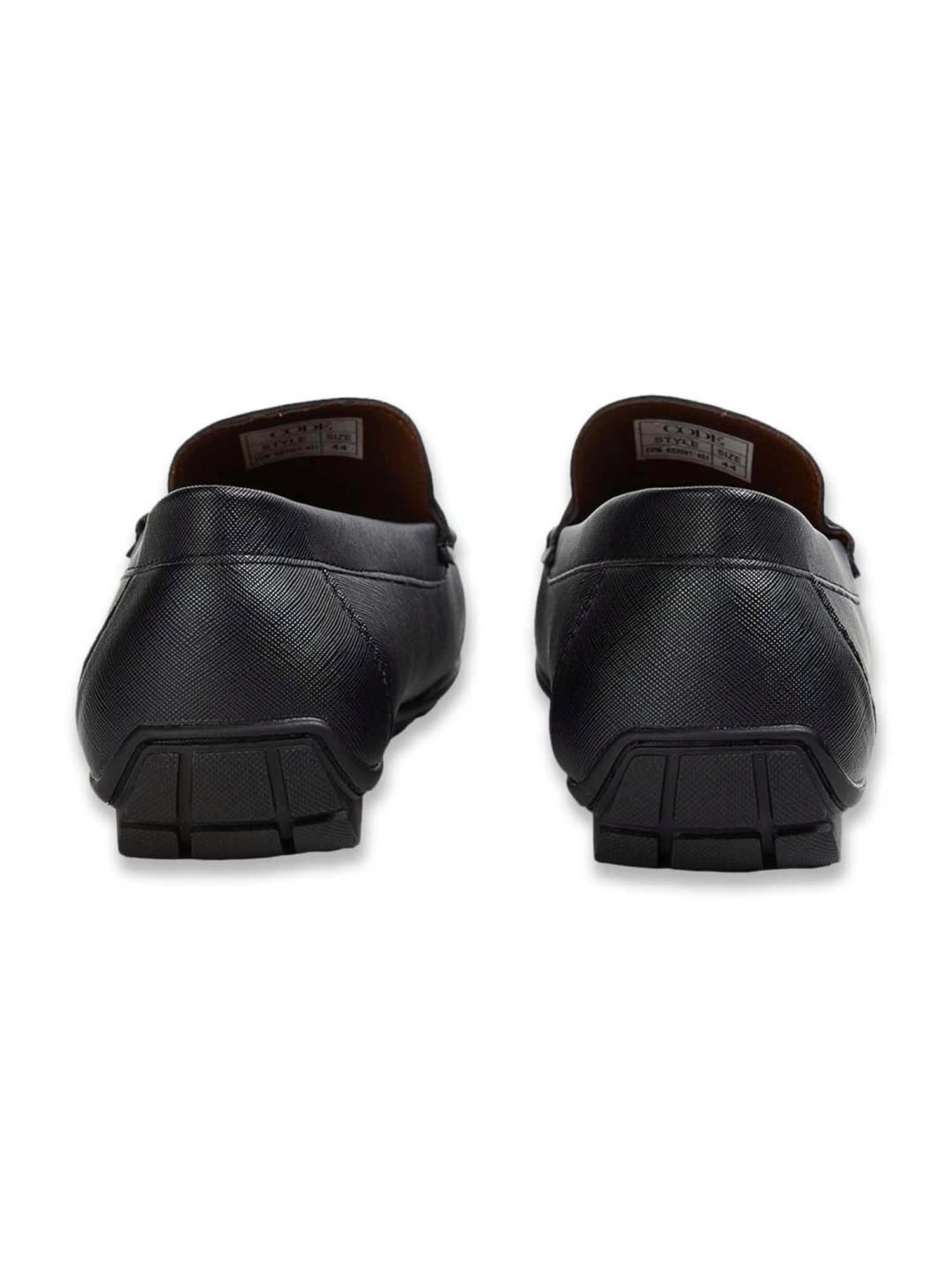 Code by Lifestyle Men's Black Casual Loafers