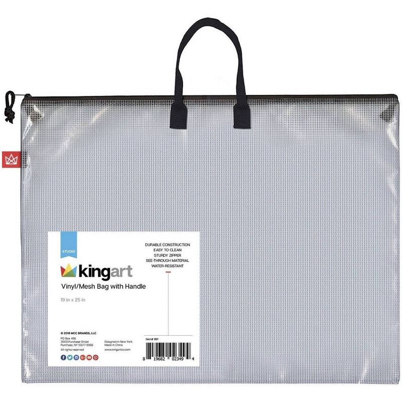 Kingart 78ct Travel Sketch & Draw w/Storage Bag Bundle