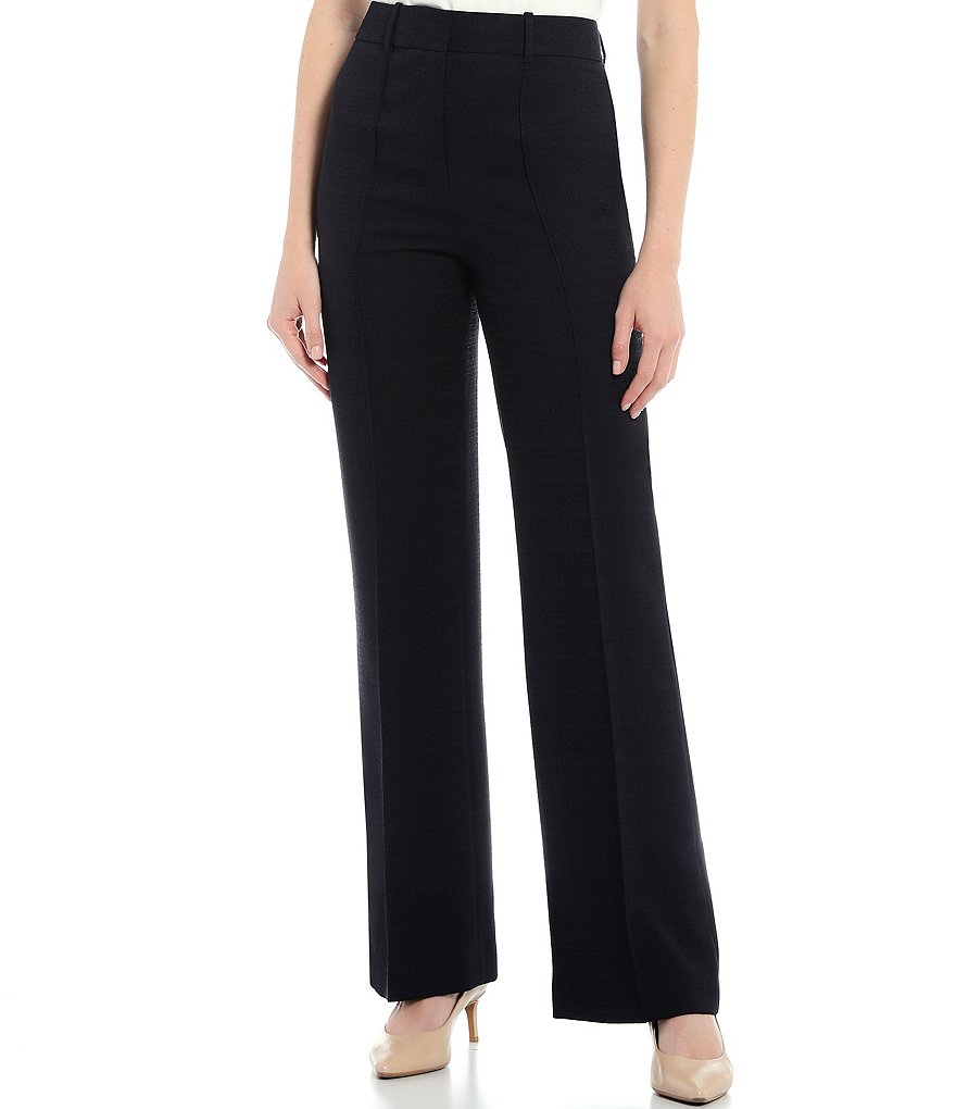 Eva Varro Solid Knit Jersey Banded Hem Pull-On Harem Pants