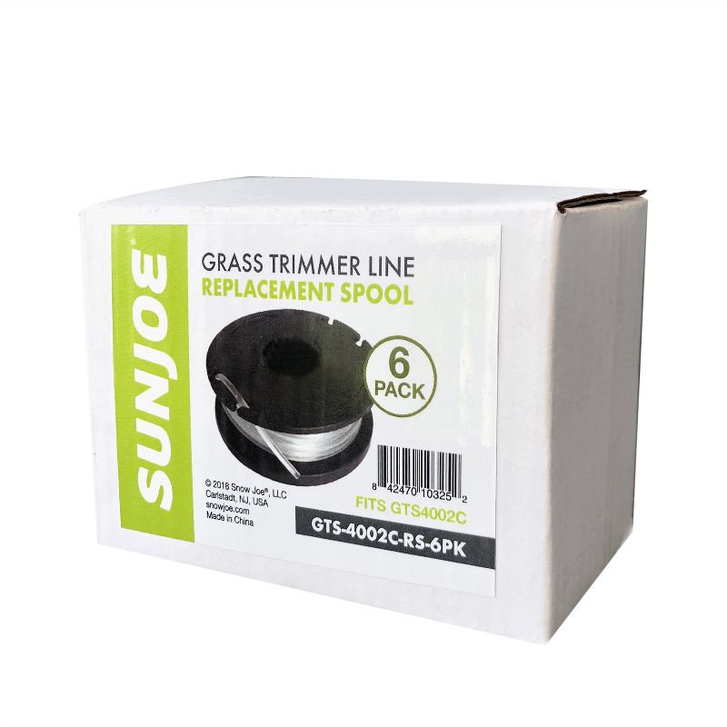 Sun Joe GTS4002C-RS-6PK Replacement Trimmer Line Six Pack for GTS4001/GTS4002C.