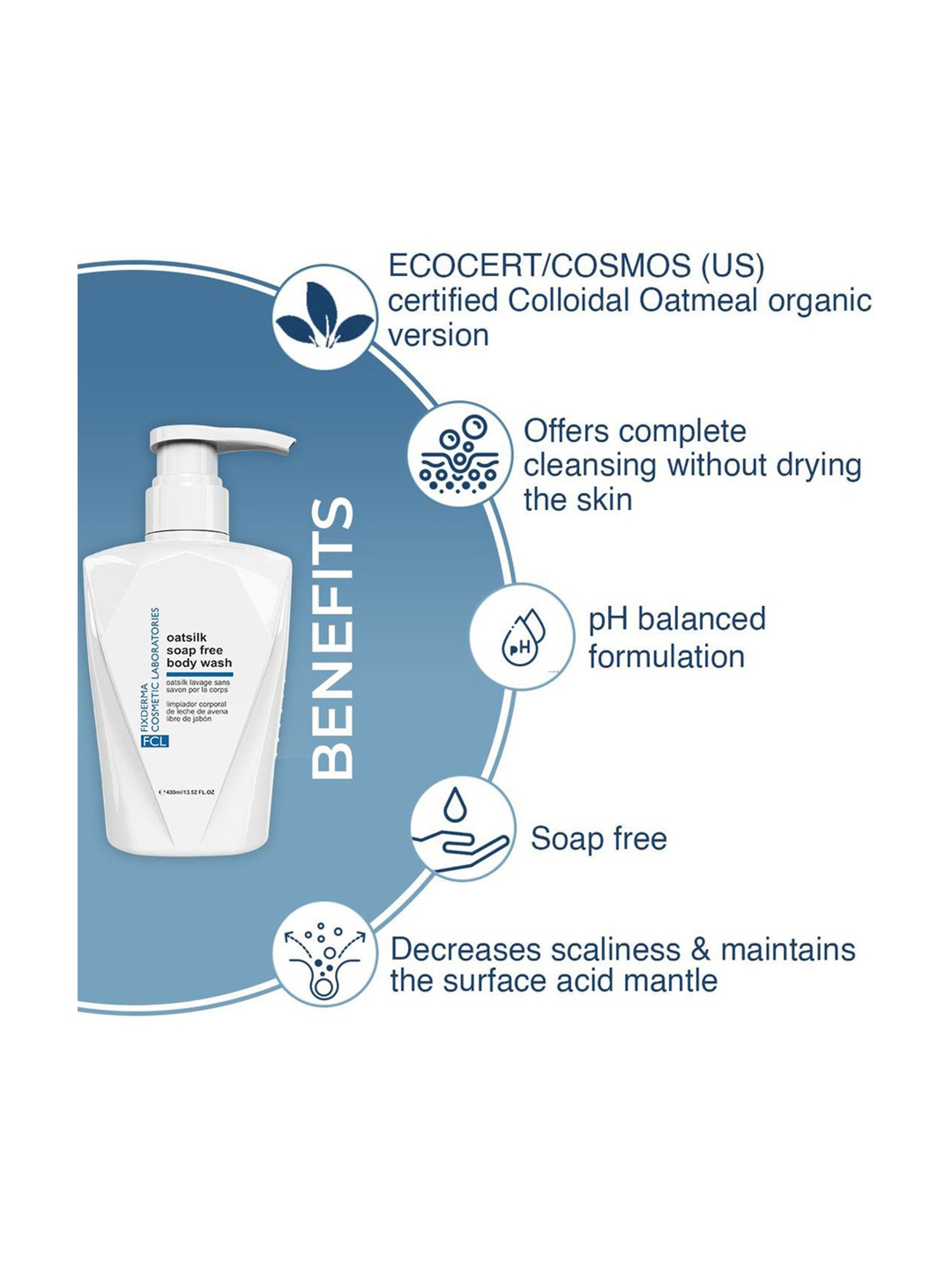 The Seaweed Bath Co. Citrus Vanilla Body Wash - 12oz