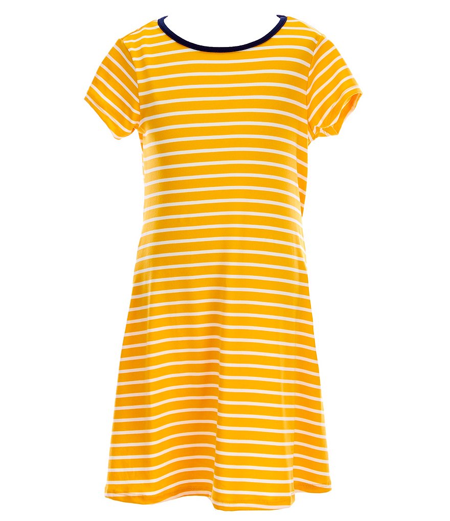 Polo Ralph Lauren Big Girls 7-16 Ombre Large Pony T-Shirt Dress