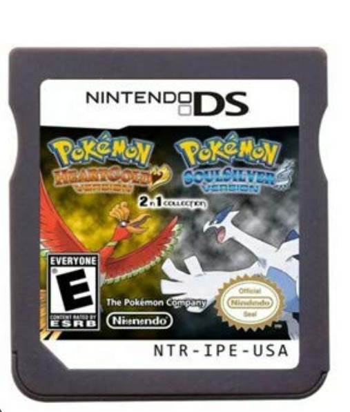New Pokemon Heart Gold Soul Silve Version Games 2 In 1 USA Reproduction Version For Nintendo DS 3DS 2DS