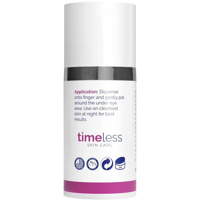 Timeless Skin Care Dark Circle Eye Cream - 0.5oz