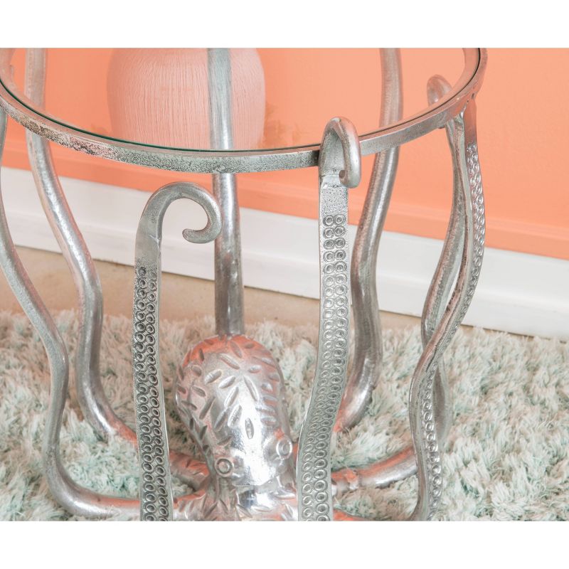 Octawyan Octopus Table Silver - Powell Company