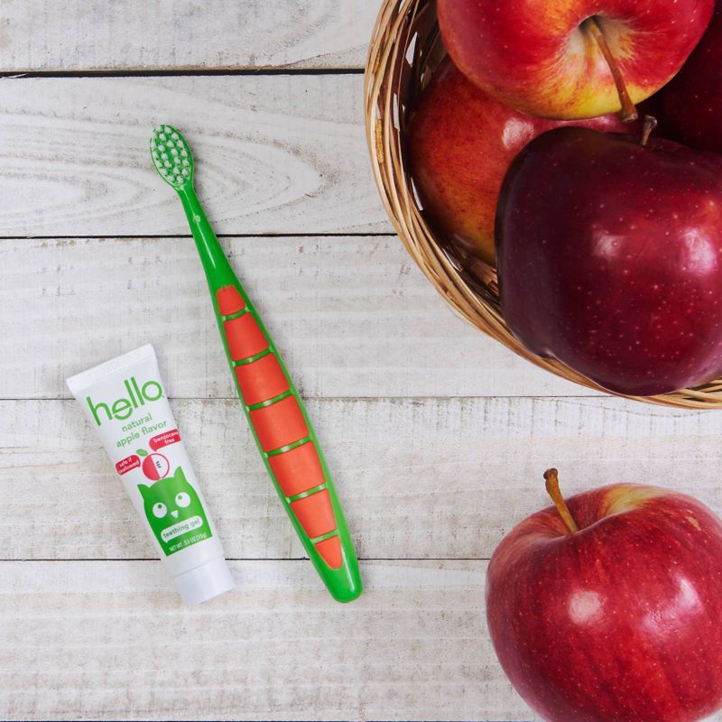 hello Natural Apple Flavor Teething Gel - 0.53oz