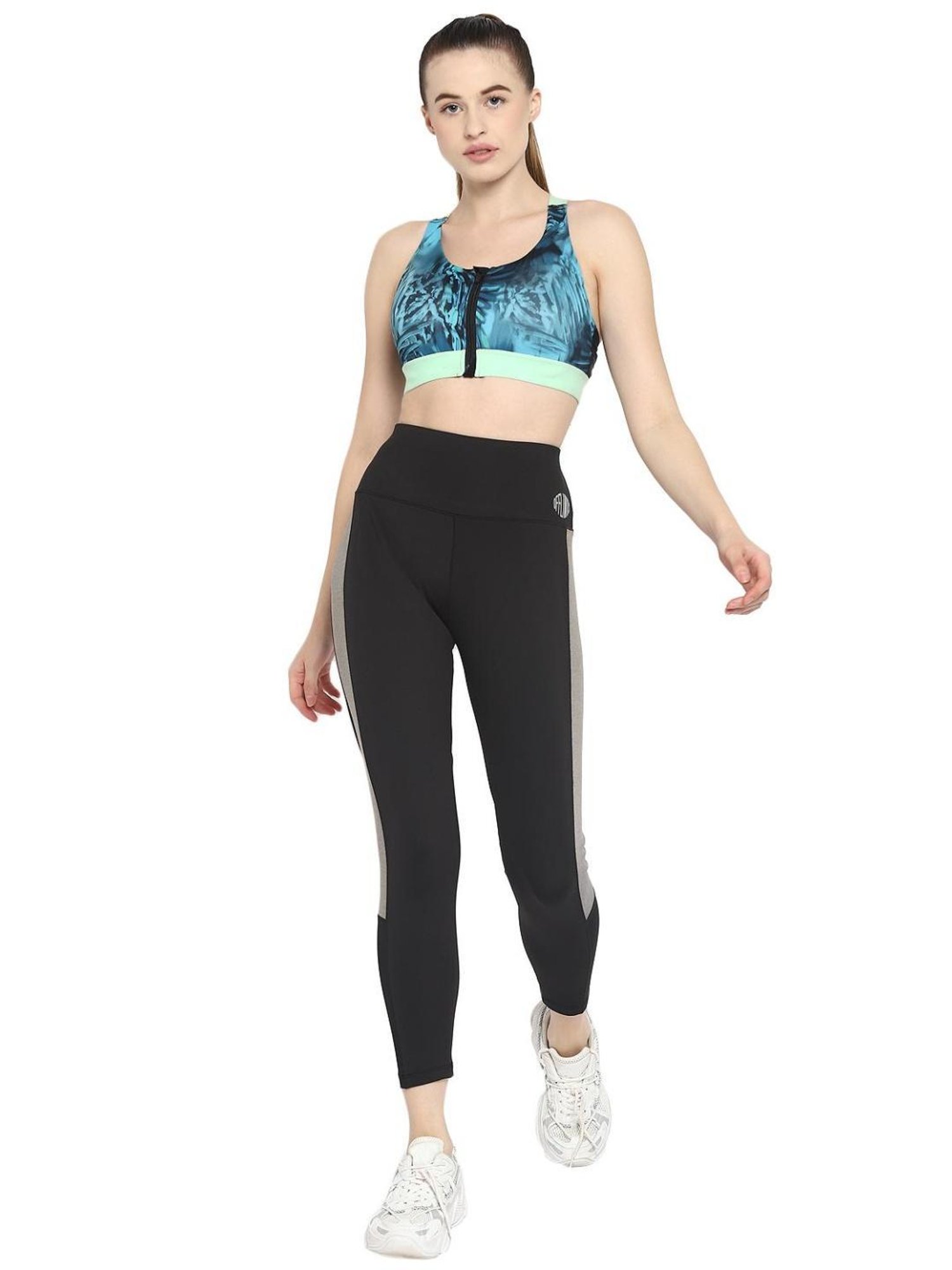 OFF LIMITS Black Color Blocked Tights