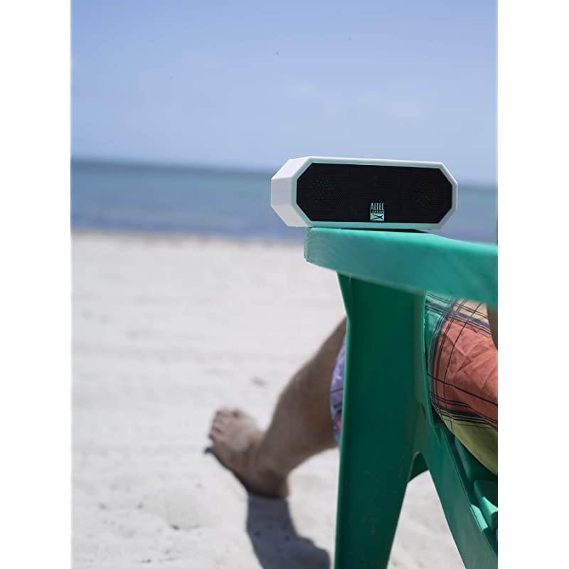 IMW457-MT Jacket H2O 2 Bluetooth Speaker, IP67 Waterproof, Shockproof And Snowproof Rated And It Floats Rating, 8 Hours Of Battery, Ultra Portable, Compact Design, Mint Mint Green