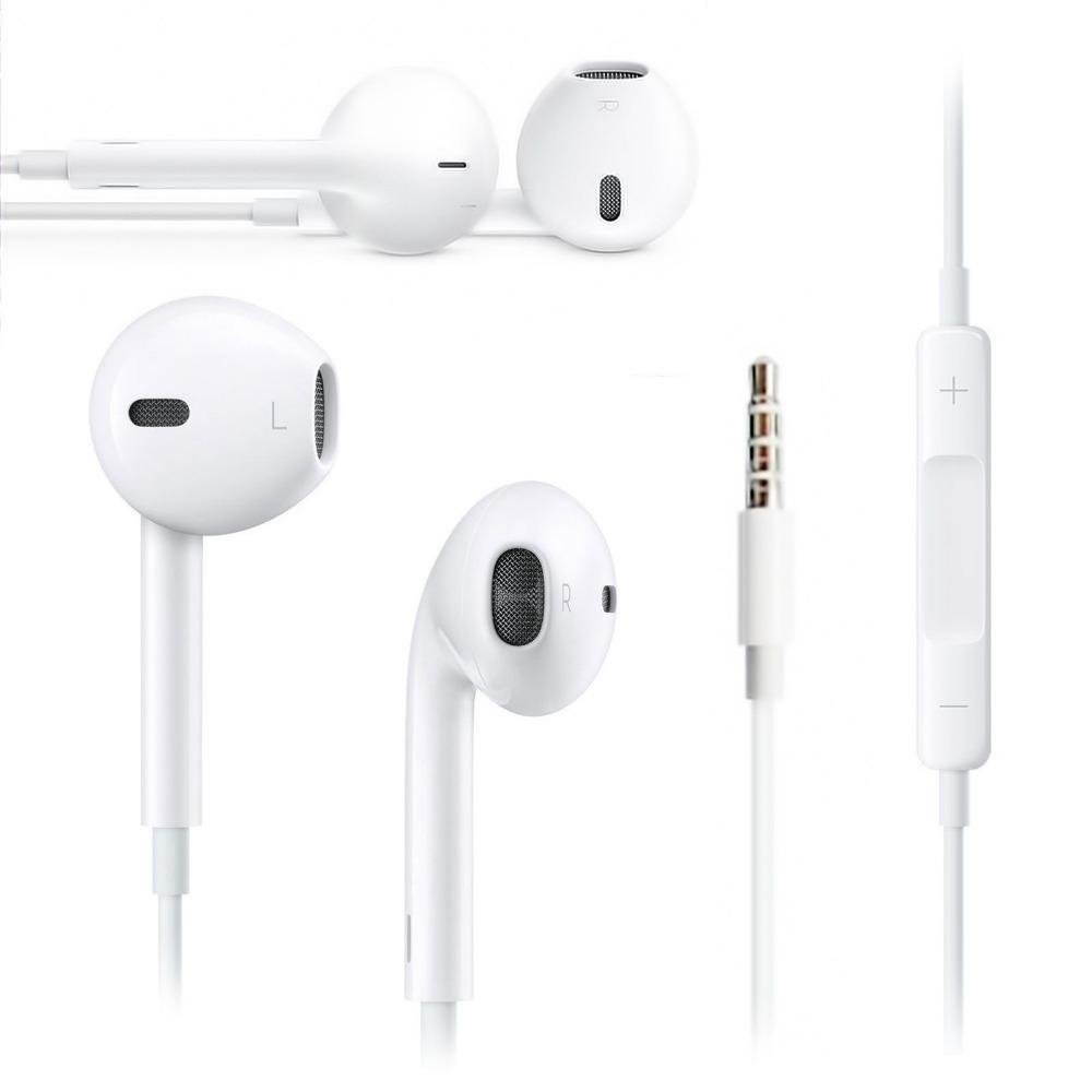 Original OEM APPLE Earpods Earbuds Earphones Headphone Headset with Mic and Remote for Apple iPad3/2/1 iPhone 6 / 6Plus / 5 / 5S /4S Ipod Touch 5 Ipod 5th Ipod Nano7, White