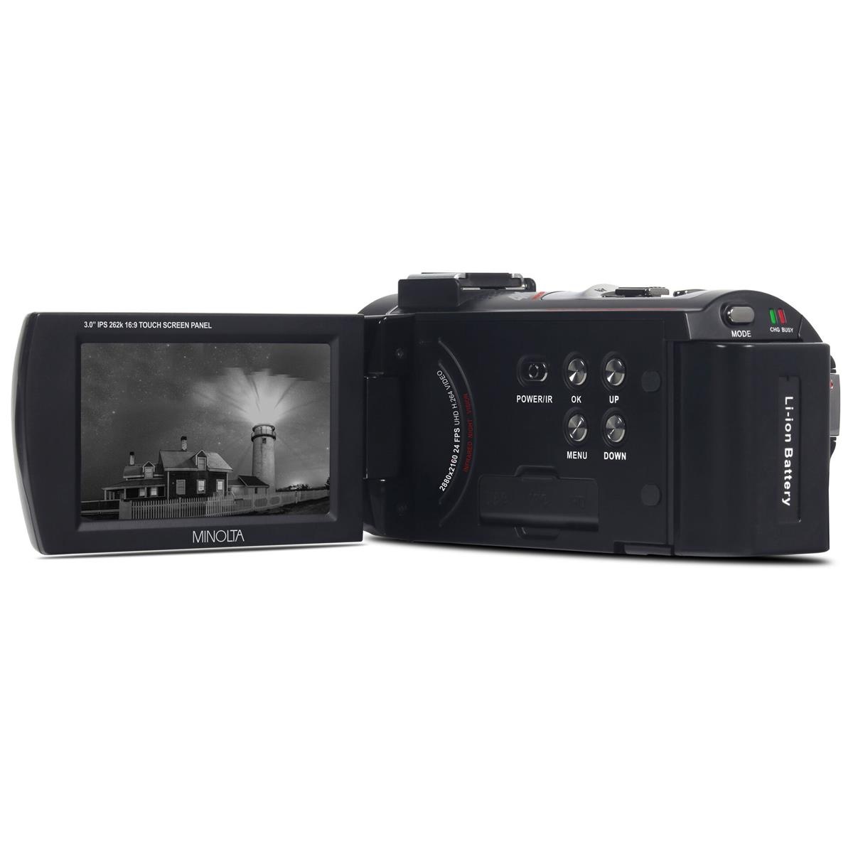 Panasonic HC-VX981K 4K UHD Camcorder with 4K Photo Wi-Fi w/Premium Acc Bundle