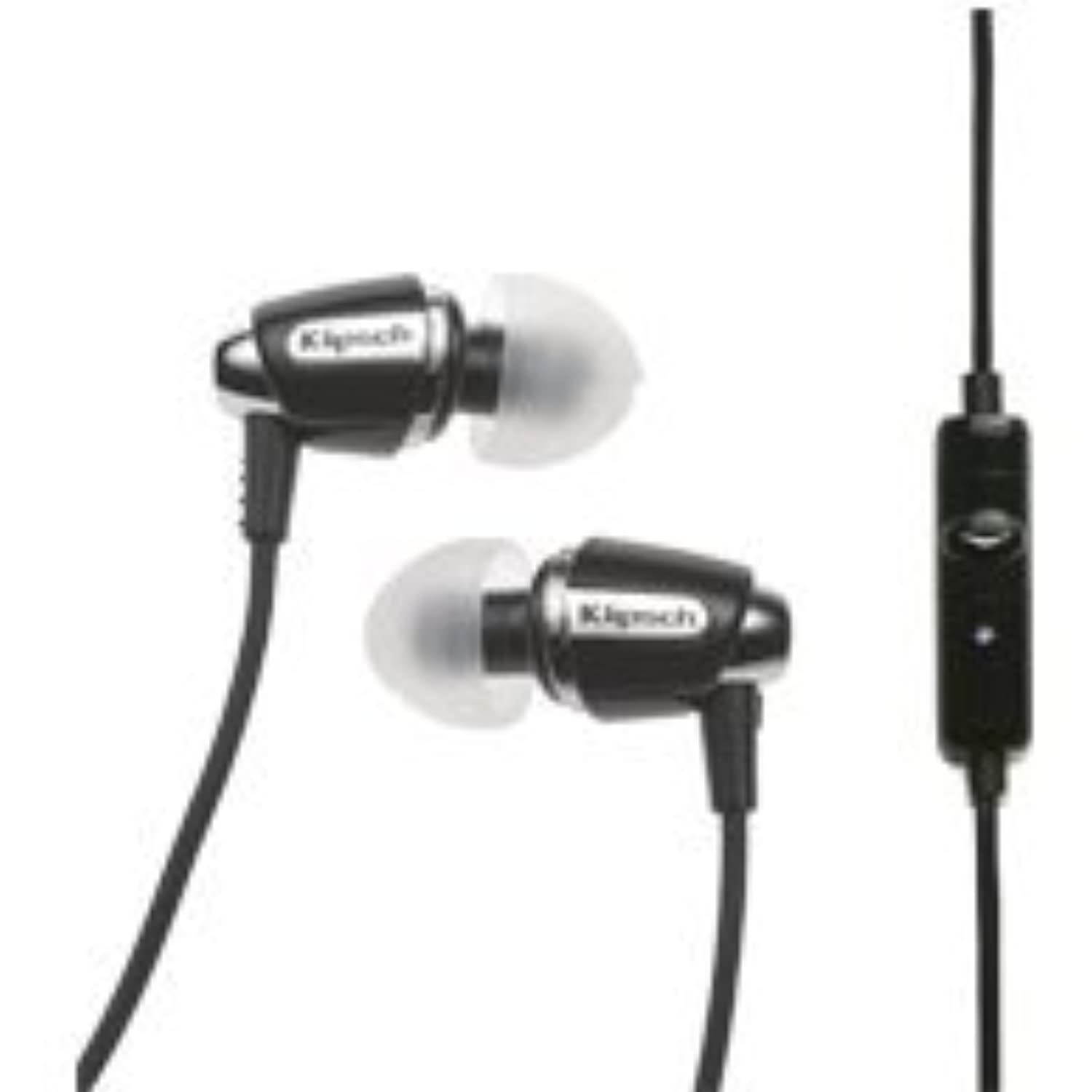 Klipsch Image S4A In-ear Headphones Black for Android (Discontinued by Manufacturer) (ImageS4ablack)