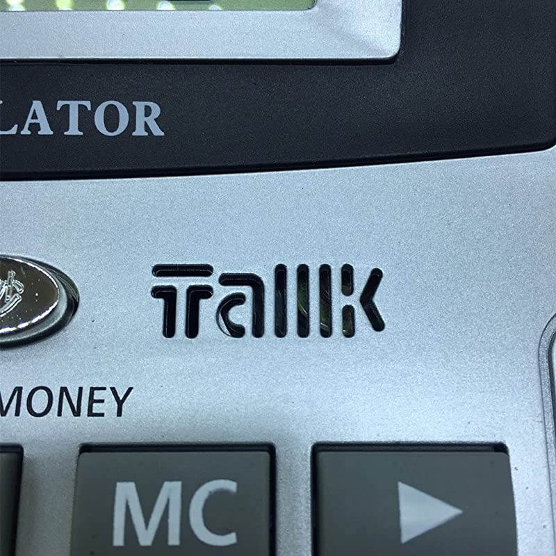 Digit English Talking Calculator with Alarm, Time Show, Check Money Office Computer