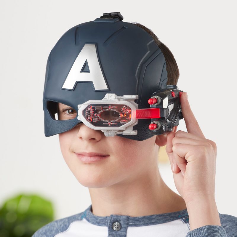 Marvel Avengers Captain America Scope Vision Helmet