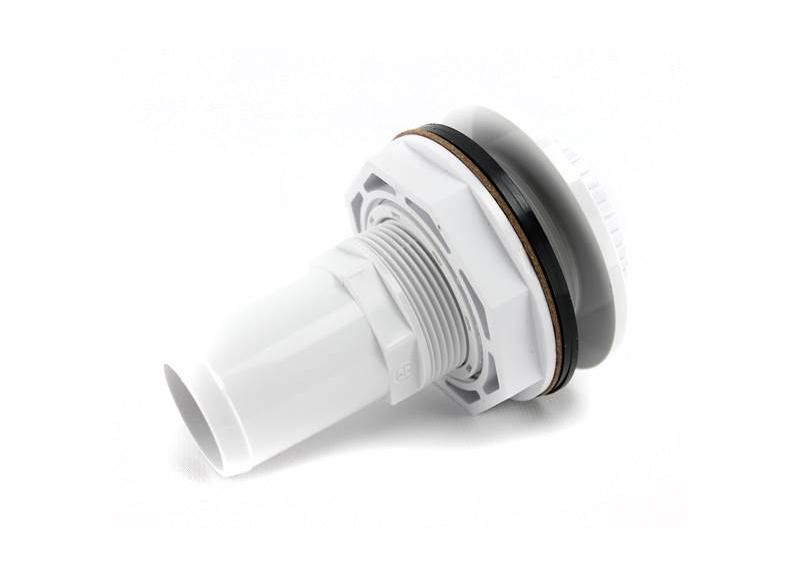 Magic Pool Fountain Water Powered Swimming Pool Fountain Accessory with Color Changing LED Light Bulb for In Ground and Above Ground Pool (2 Pack)