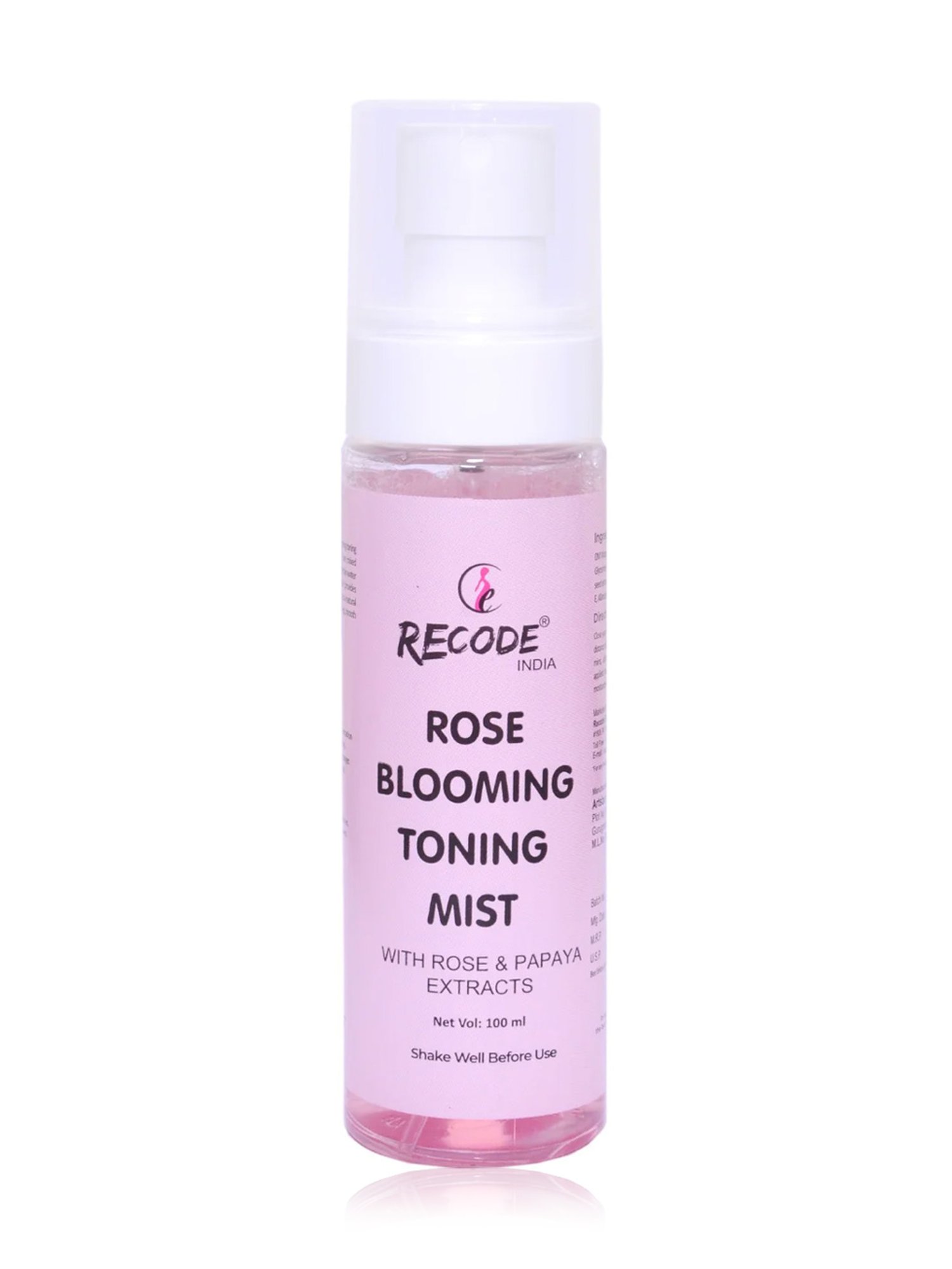 Recode Rose Blooming Toning Mist - 100 ml