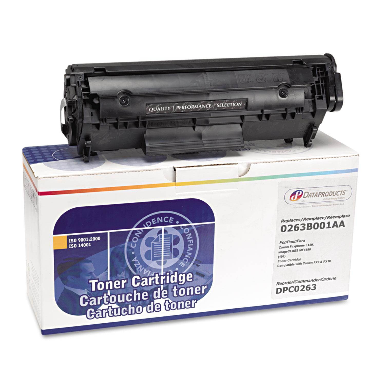 Dataproducts DPC0263 DPC0263 Compatible Toner- 2000 Page-Yield- Black
