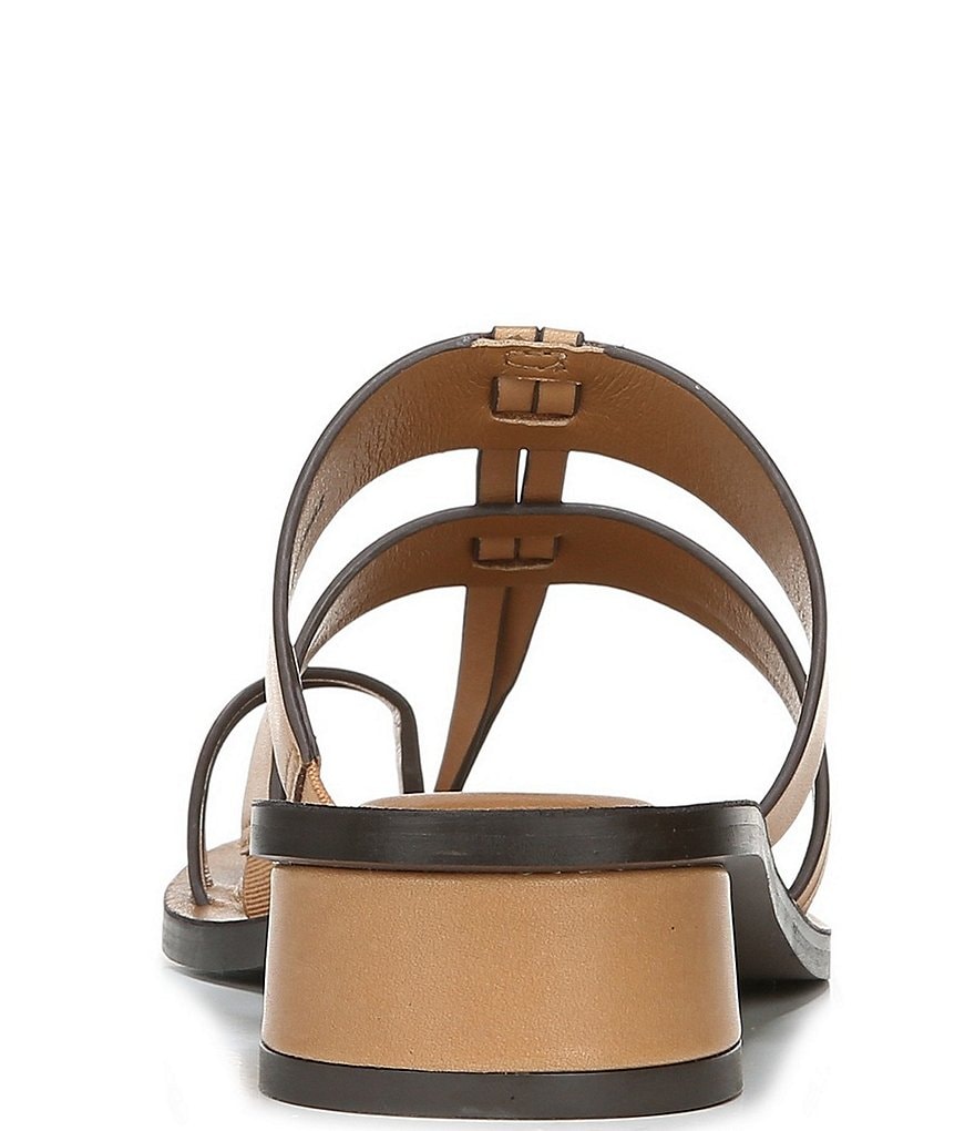 Sarto by Franco Sarto Tasha Leather Toe Ring Thong Sandals
