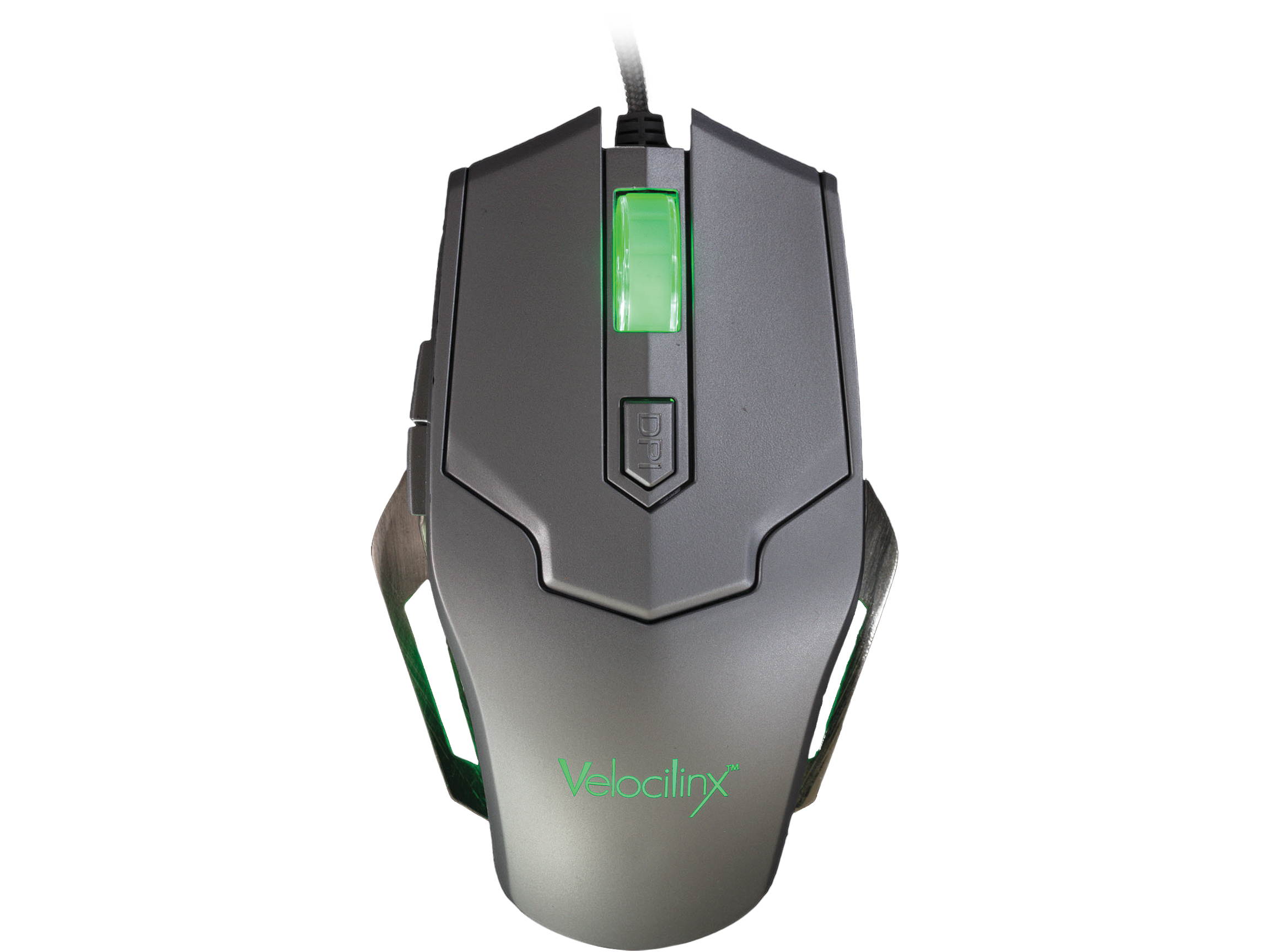 Velocilinx Boudica VXGM-MS5B-10K-SL Silver Wired Optical Gaming Mouse