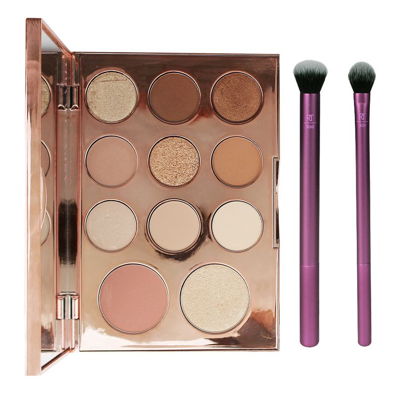 Real Techniques Eye Shade and Blend Brush Set - 2pc