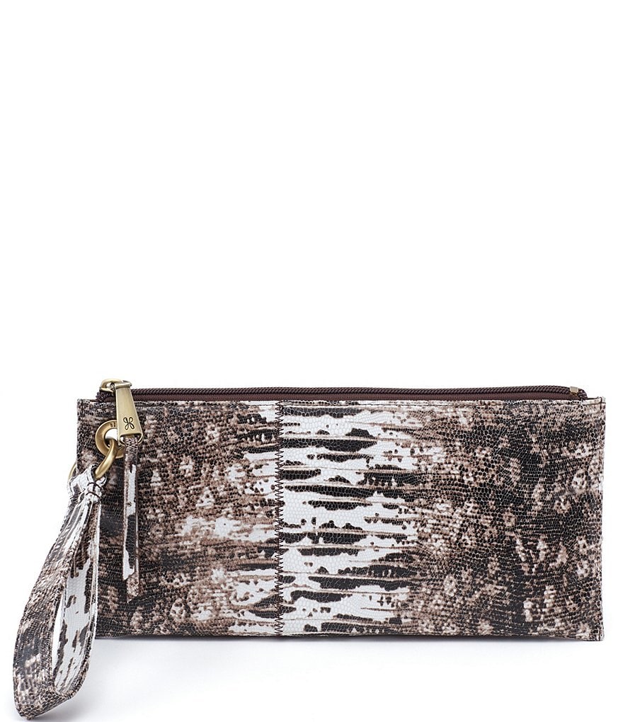 HOBO Vida Lizard Zip Wristlet