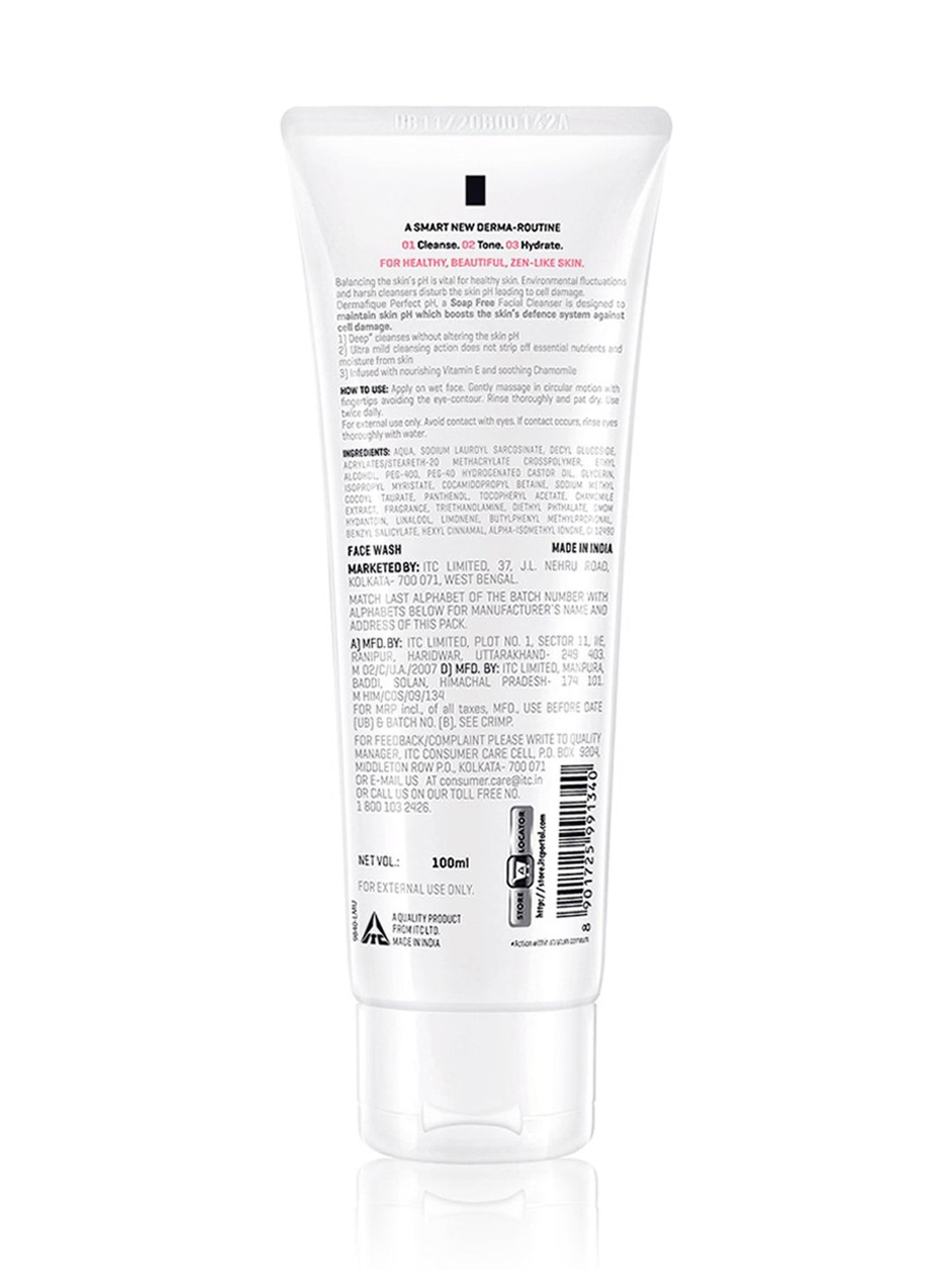 Dermafique Perfect pH Facial Cleanser - 100 ml