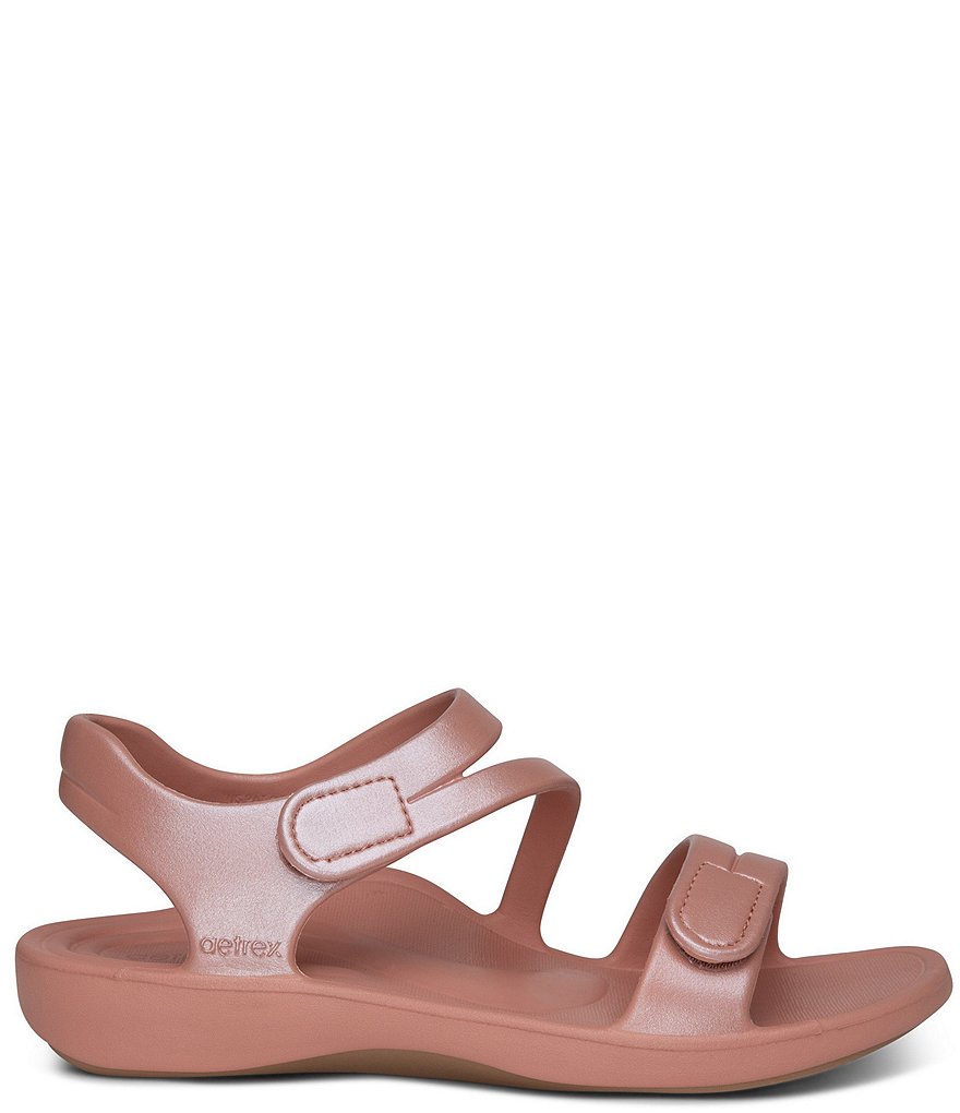 Aetrex Jillian Sport EVA Water Friendly Wedge Sandals