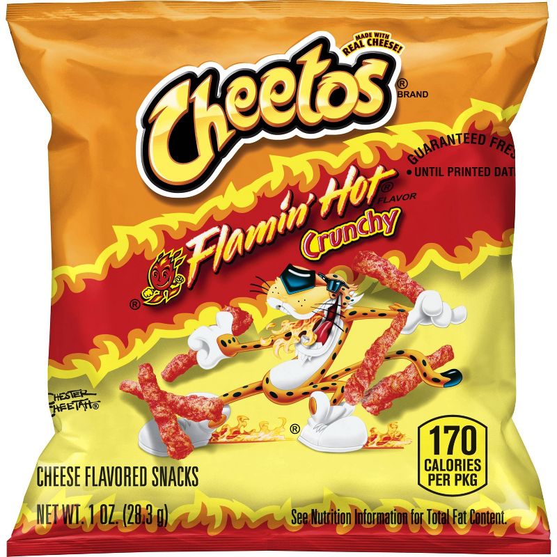 Cheetos Flamin' Hot Cheese Flavored Snacks - 10ct