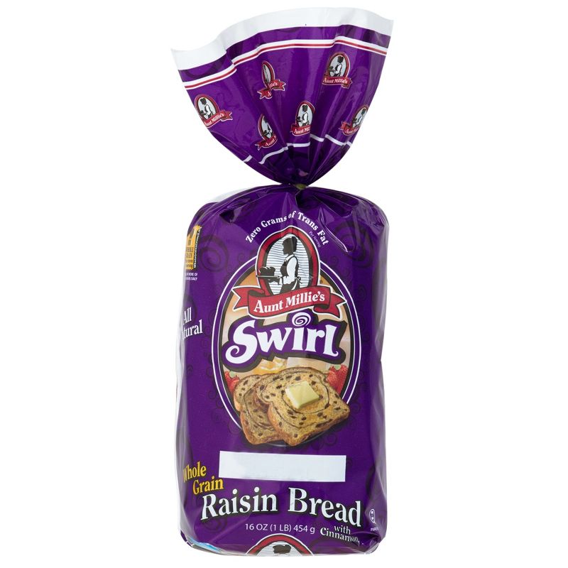 Aunt Millie's Whole Grain Cinnamon Raisin Bread - 16oz