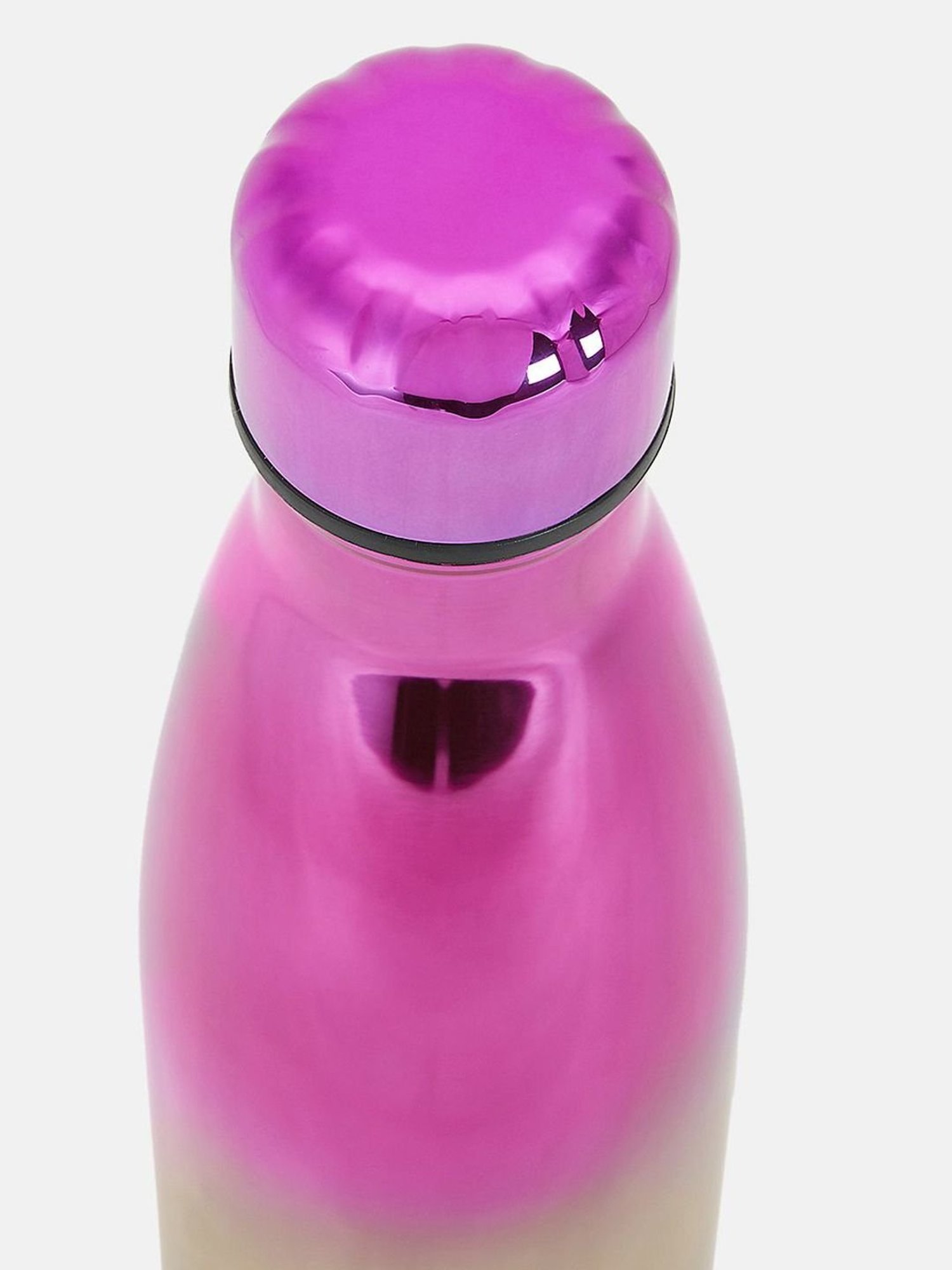 Living Scapes by Pantaloons Purple Steel Water Bottles (0.5 L)