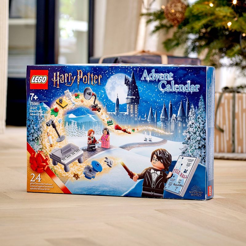 LEGO Harry Potter Advent Calendar Cool Collectible Hogwarts Toys for Kids 75981