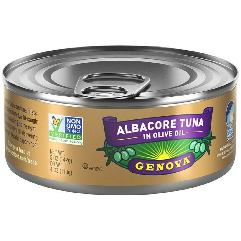 Genova Solid White Tuna in Olive Oil - 5oz