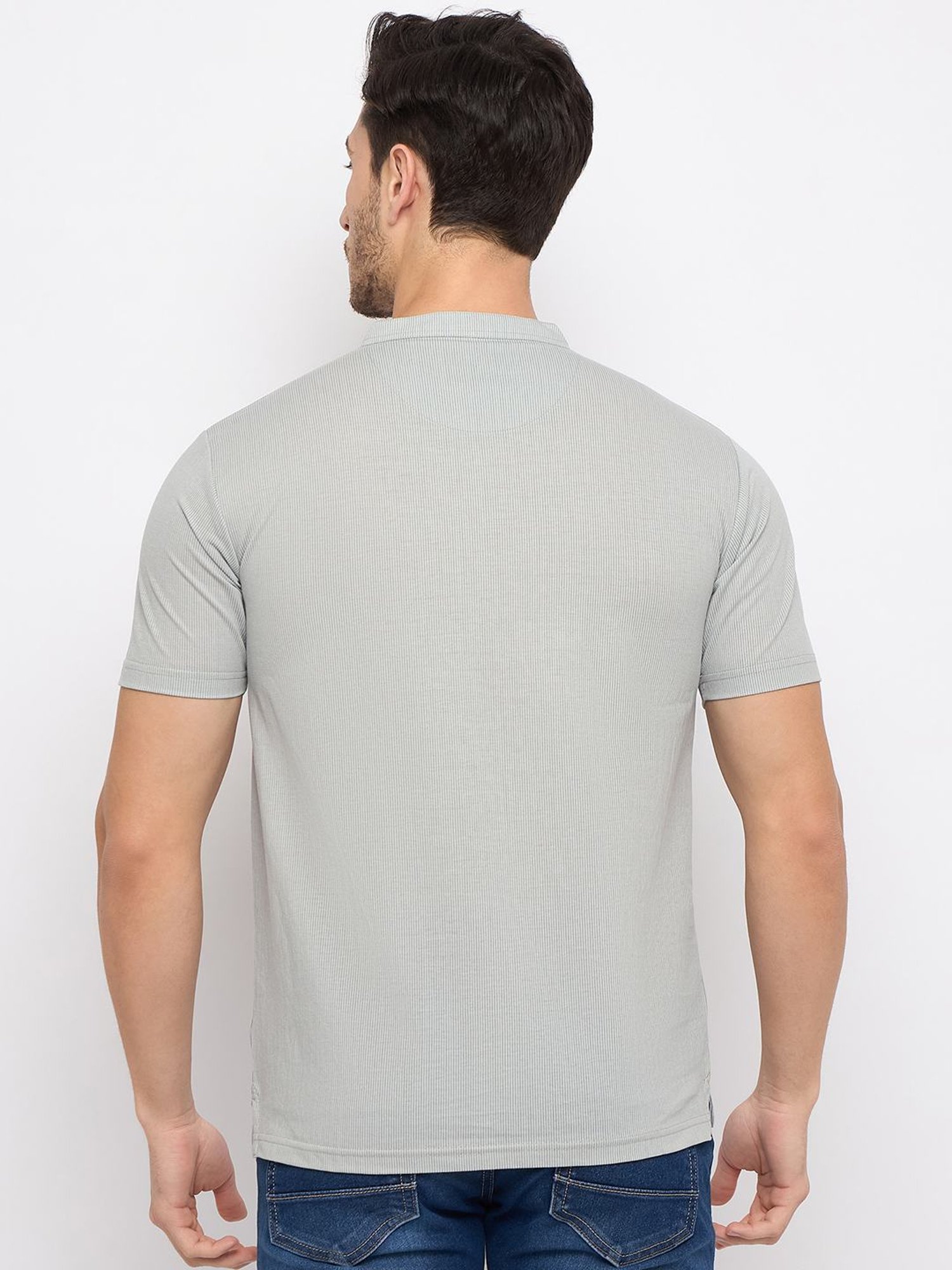 Duke Grey Regular Fit T-Shirt