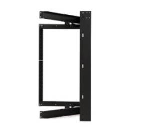 Kendall Howard 18U Phantom Class&reg; Open Frame Swing-Out Rack