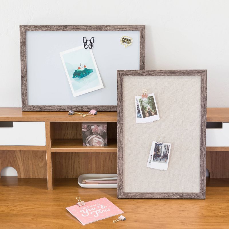 U Brands 24ct Medium and Mini Binder Clips - Soft Dye