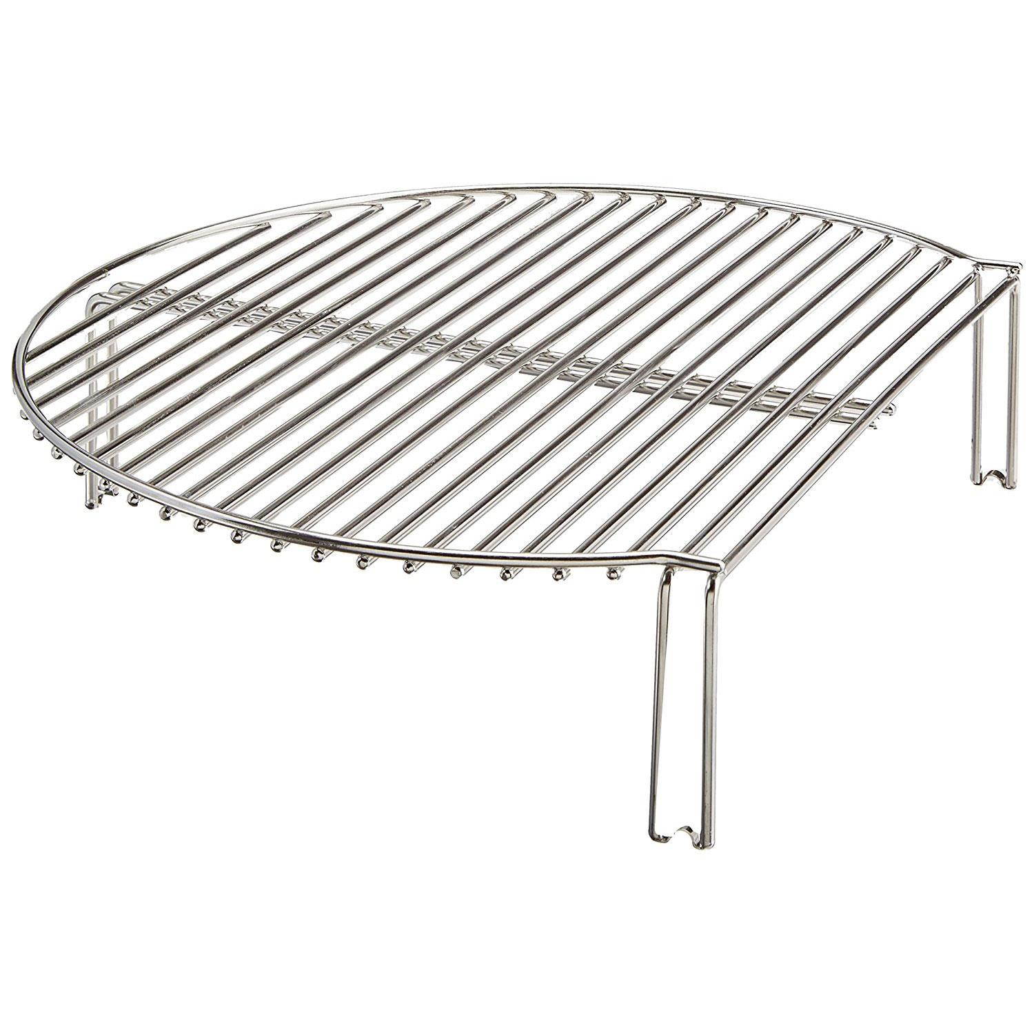 Kamado Joe Classic Joe Stainless Steel Grill/Smoker Expander Cook Rack (4 Pack)