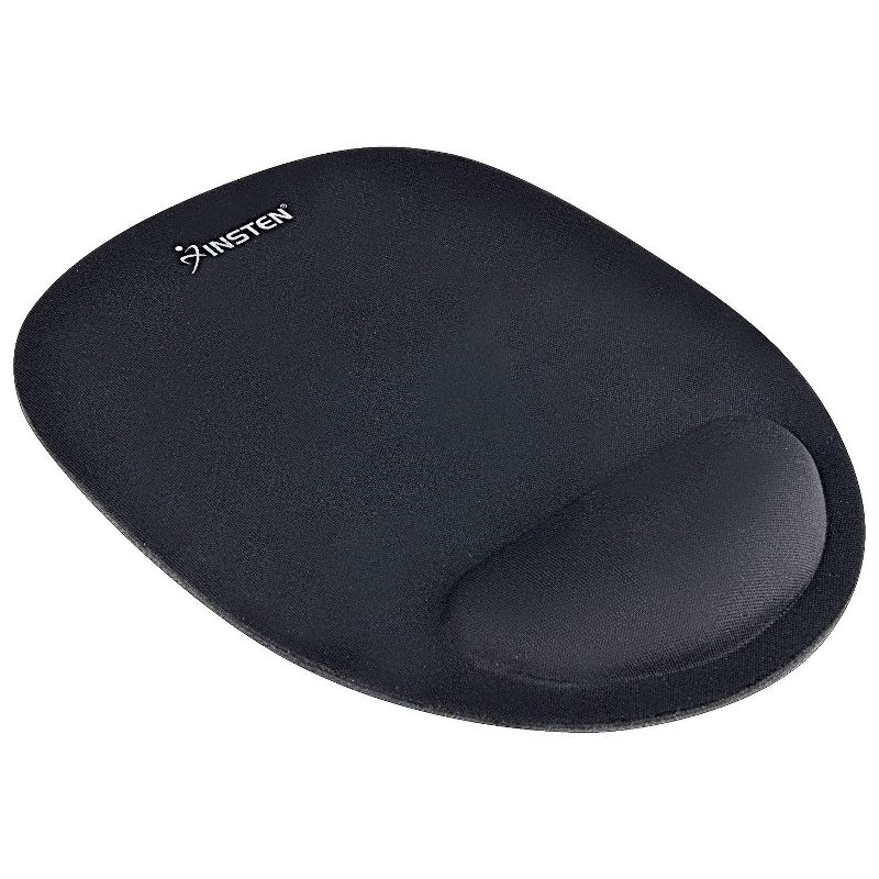 INSTEN Wrist Comfort Mouse Pad For Optical/ Trackball Mouse , Black