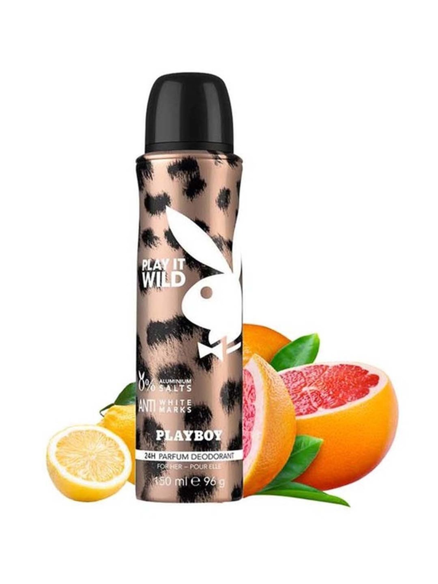 Playboy Wild Women Deodorant Spray (Pack of 2)