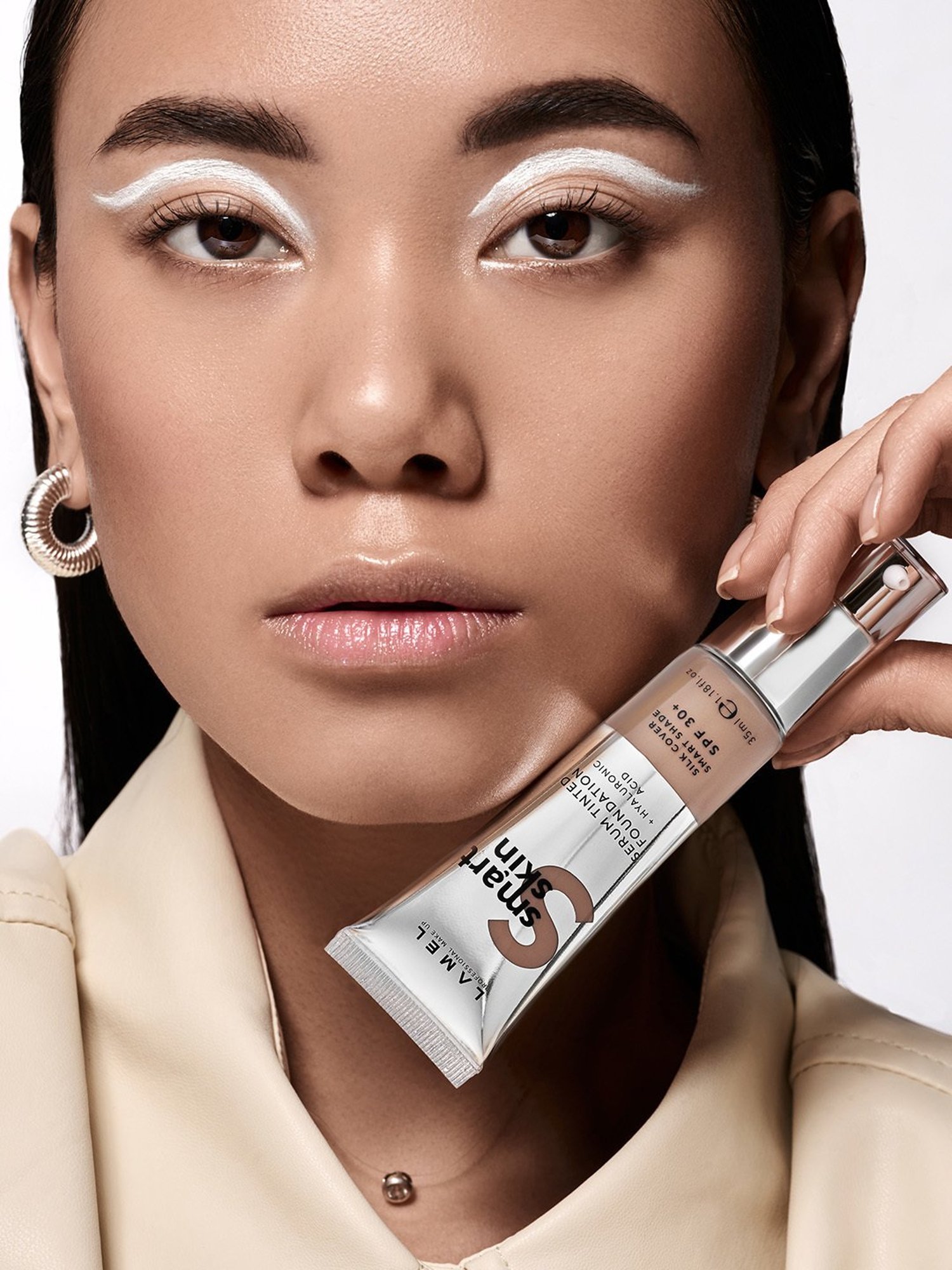 Lamel Smart Skin Serum Tinted Foundation SPF 30 + 409 Deep Beige - 35 ml