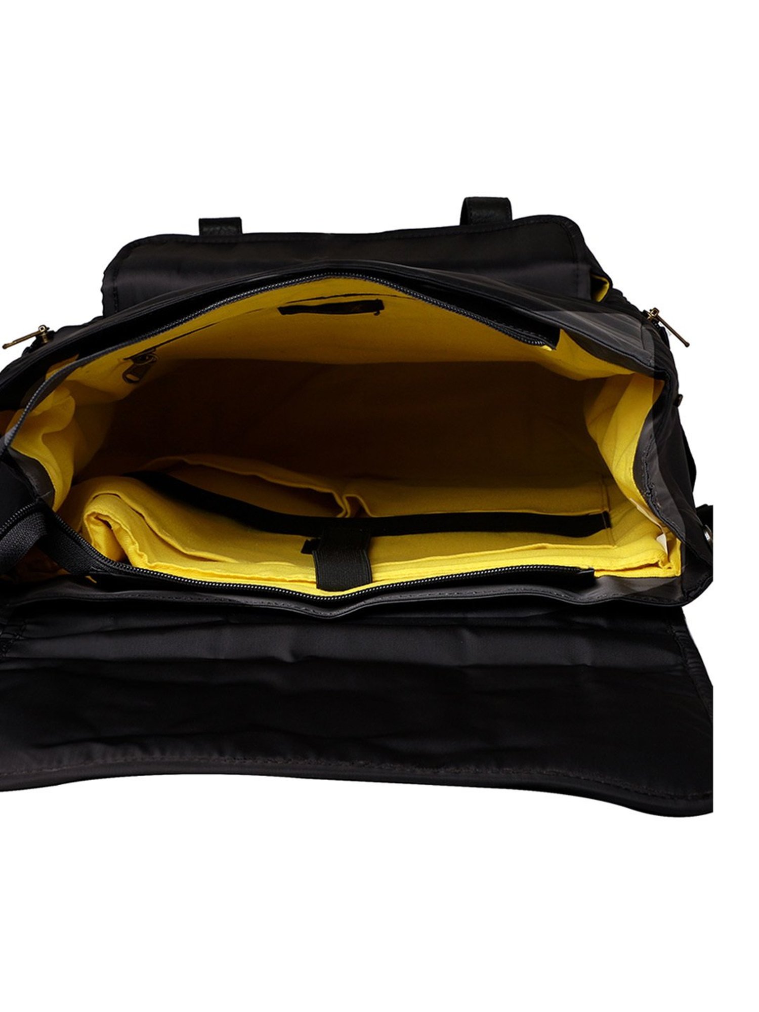 Mona B Black Large Laptop Backpack