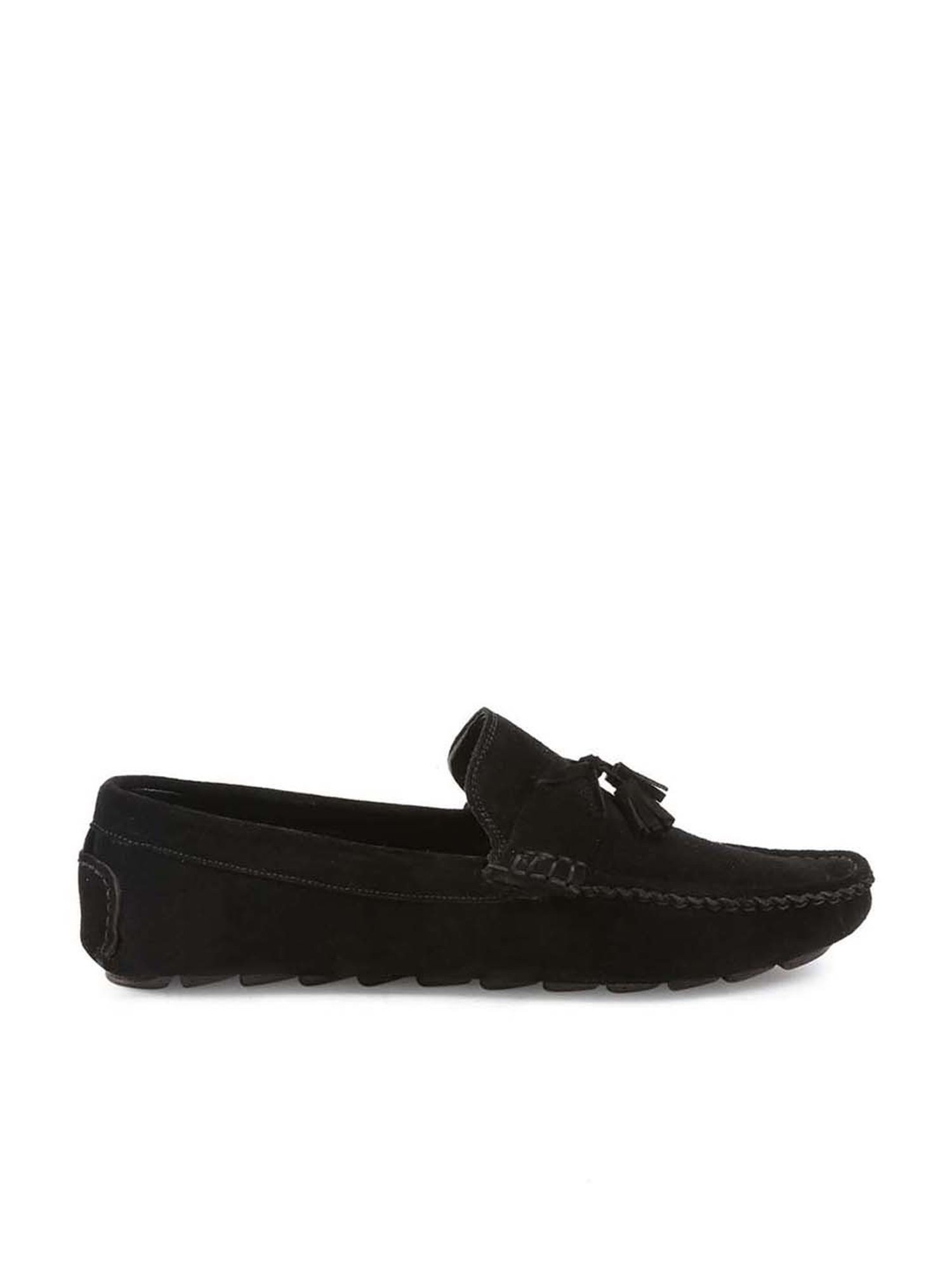 Louis Stitch Men's Black Casual Mocassins