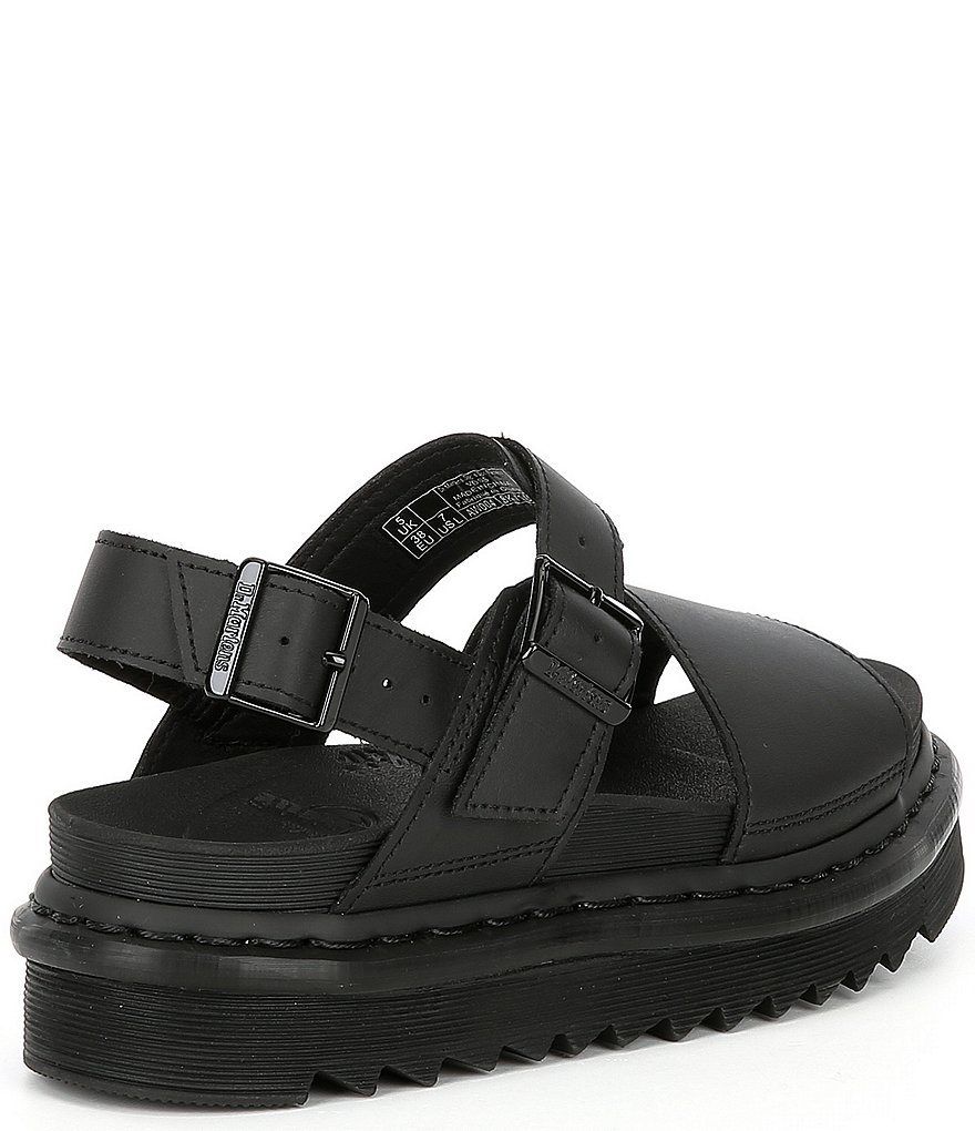 Dr. Martens Voss Leather Flatform Sandals