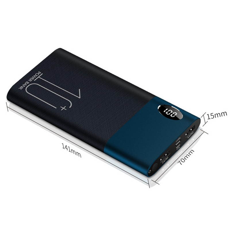 8000mAh Power Bank Dual USB Output Portable Charger Powerbank Mini Charging Power Bank Travel External Mobile Battery Pack