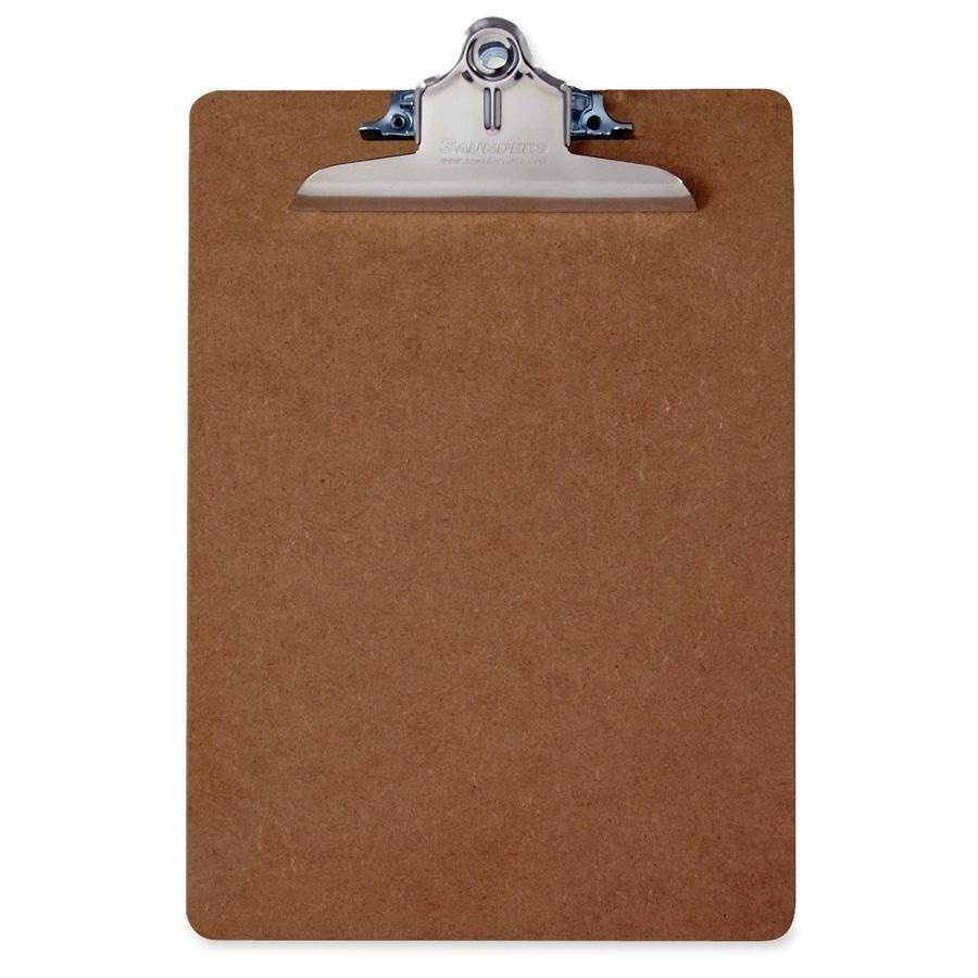 Saunders Recycled Two Sided Clipboard - 1" Capacity - 8.50" X 11" - (sau05612)