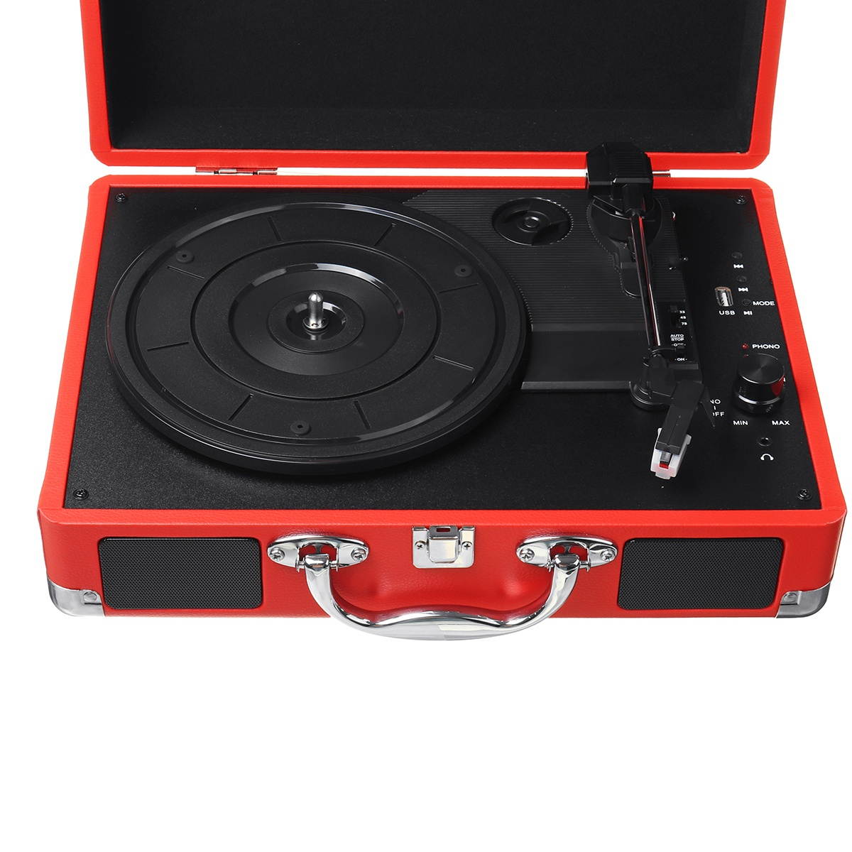 VICTROLA V50200BK V50    S RETRO RECORD PLAYER WITH BLUETOOTH  AND CD PLAYER   USB  BLACK