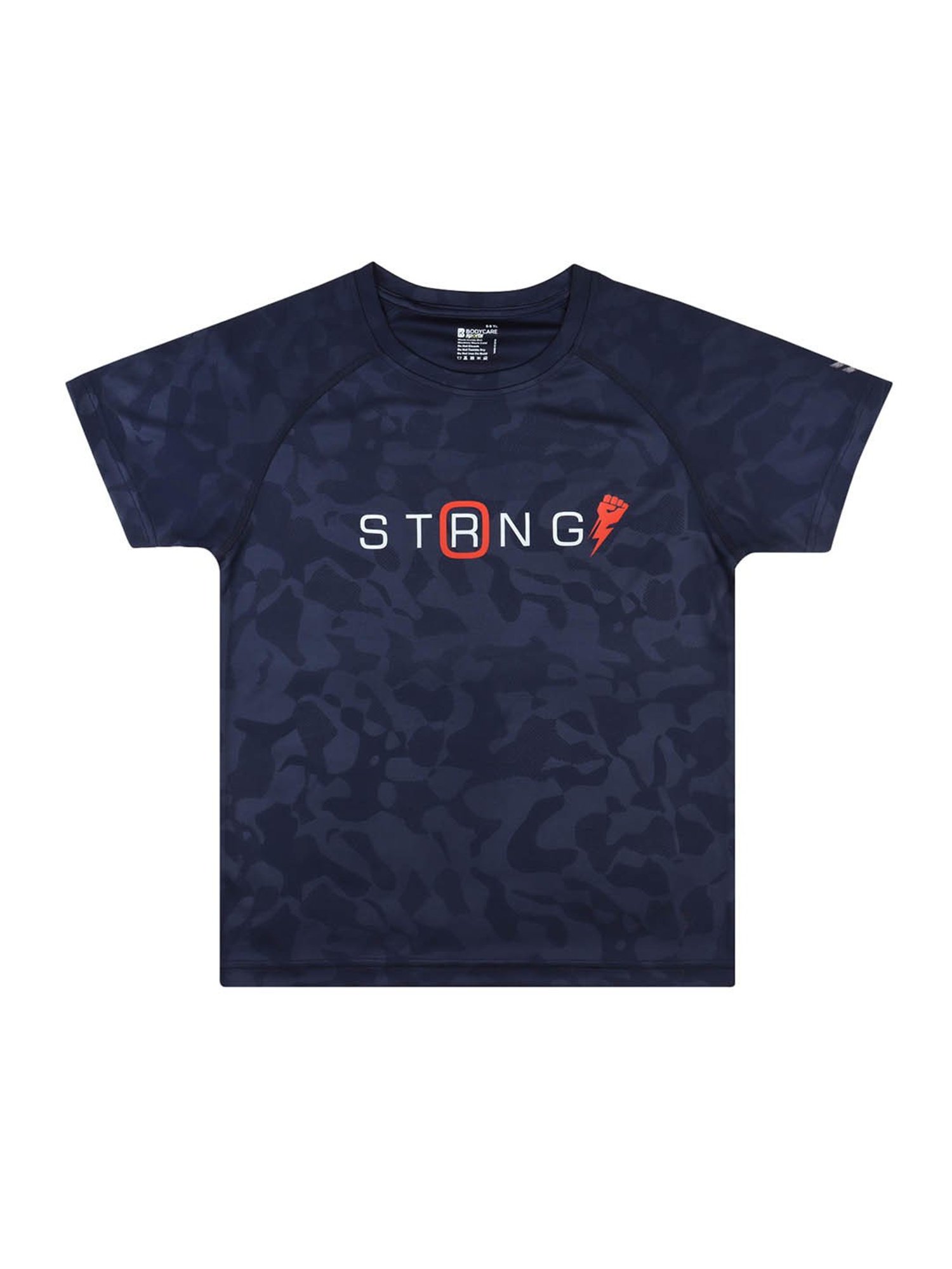 Bodycare Kids Navy Printed T-Shirt