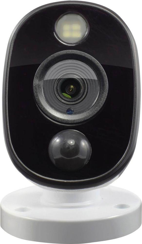 16-Channel, 10-Camera Indoor/Outdoor Wired 1080p 1TB DVR Surveillance System - Black/Gray/White