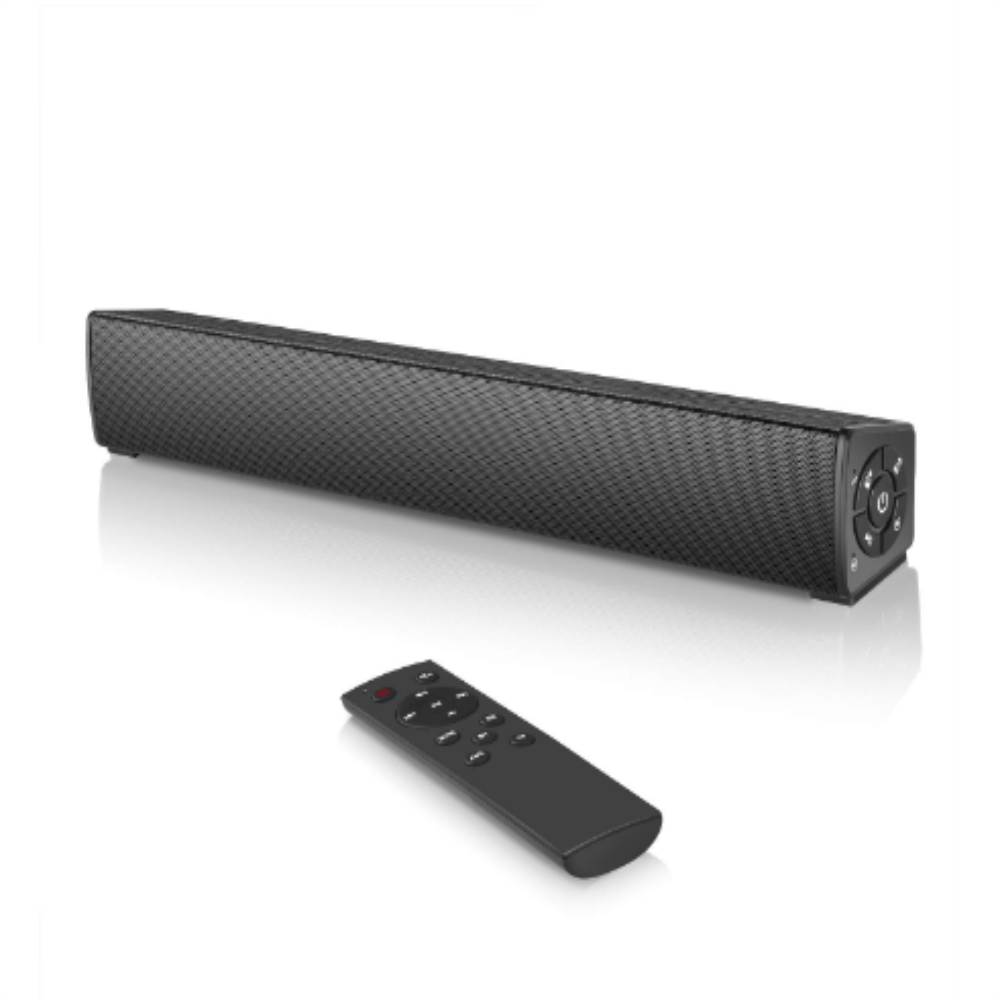 Madeng Computer Bluetooth Sound Bar Desktop Subwoofer Speakers Wireless Portable Mini Soundbar with Remote Control for PC